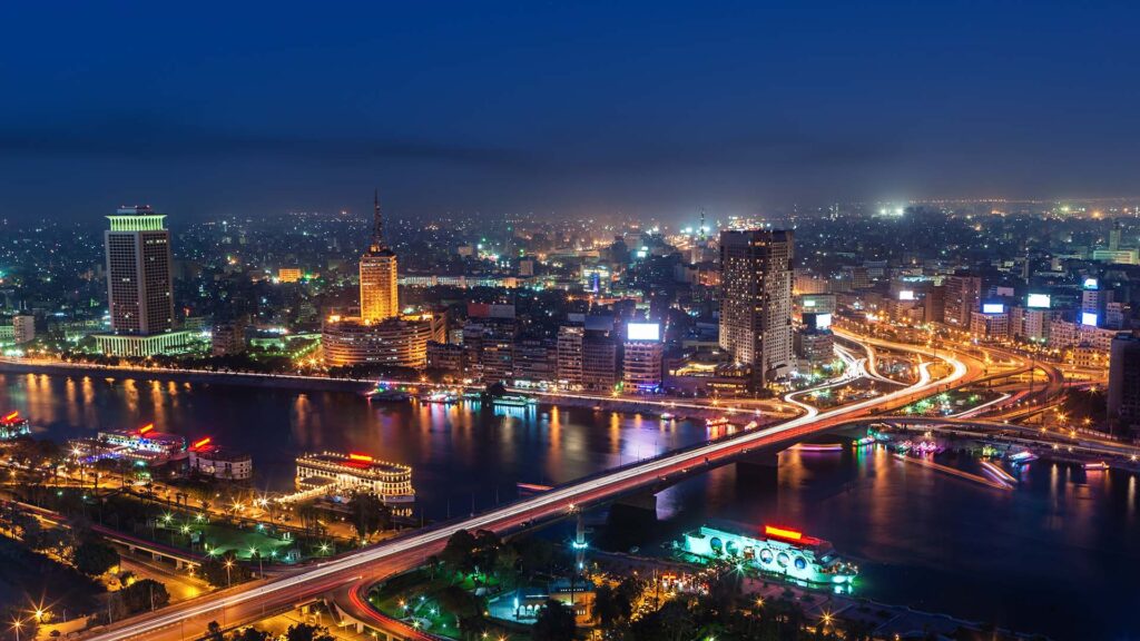 Cairo-Egypt-Night-Skyline
